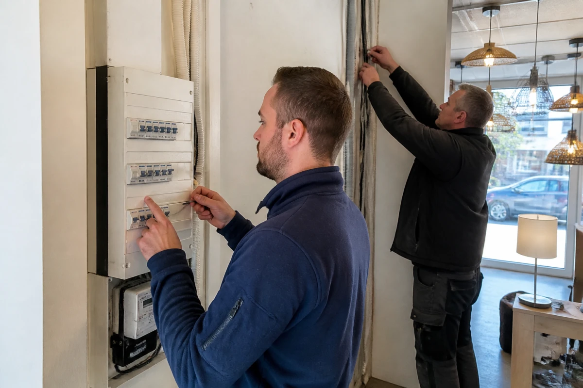 Mise aux normes électrique Château-Gontier