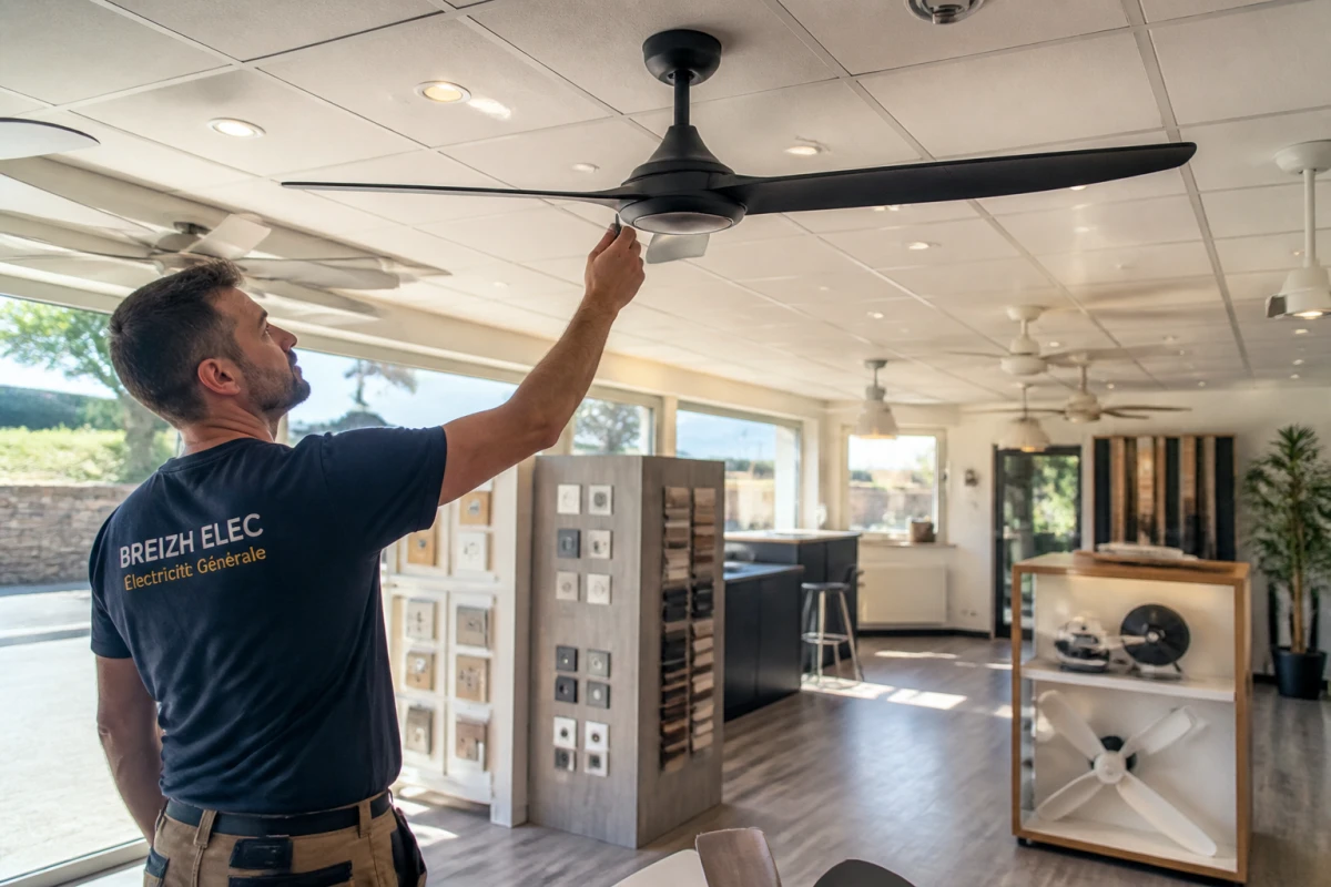 Ventilateurs de plafond Segré-en-Anjou Bleu